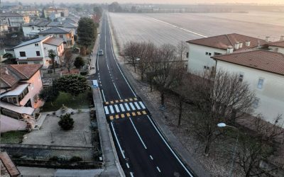 ASFALTATURA VIA MARCONI – TORRI DI QUARTESOLO – VICENZA